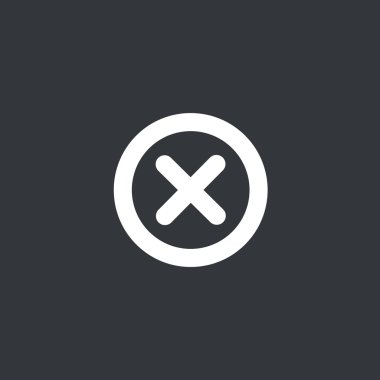 Yanlış işareti web simgesi