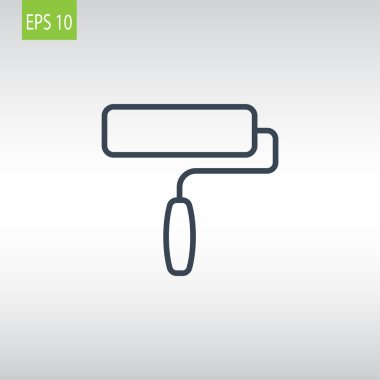 rulo boya duvarlar için. 