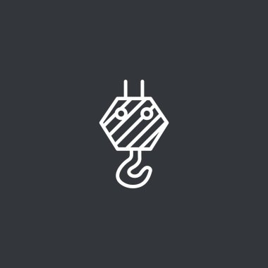 İnşaat için ağır kaldırma vinç