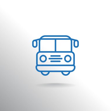 okul servisi simgesi