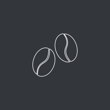 kahve çekirdeği ikonu