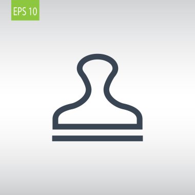 mürekkep damgası simgesi