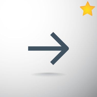 Sonraki, ileri ok simgesi