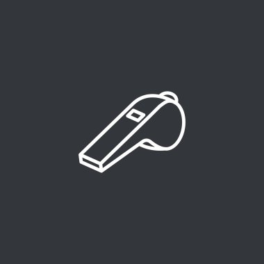 Hakem düdük simgesi