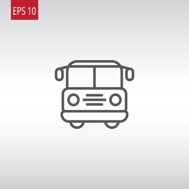 Otobüs Ulaşım simgesi