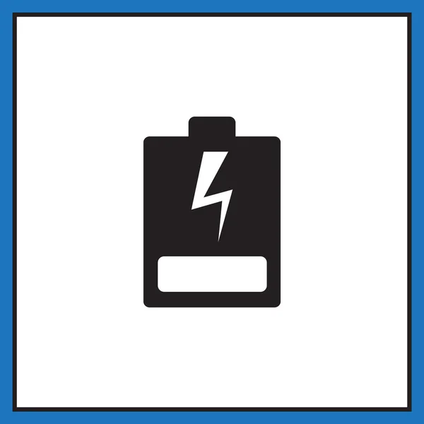 Opladen van de batterijpictogram — Stockvector