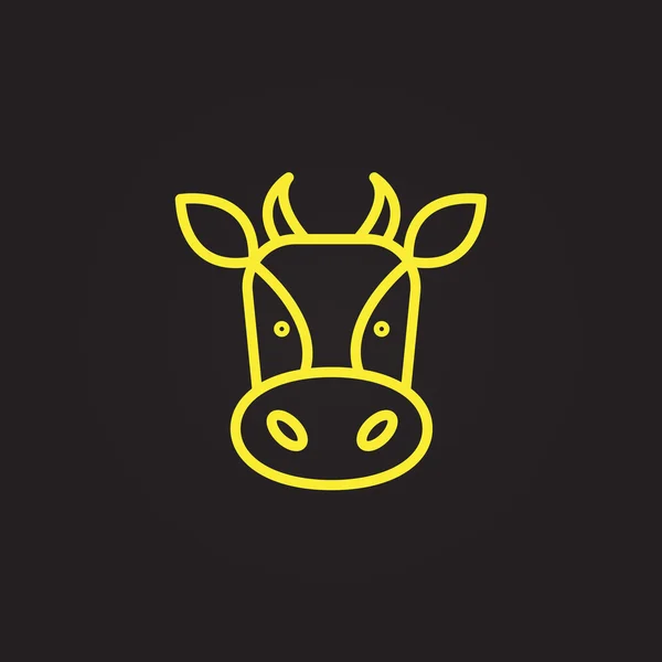 牛头图标 — 图库矢量图片