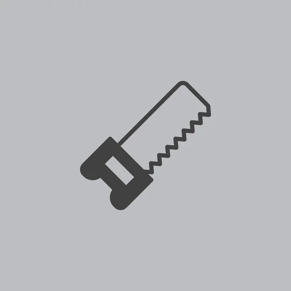 Icono de la herramienta hacksaw — Vector de stock