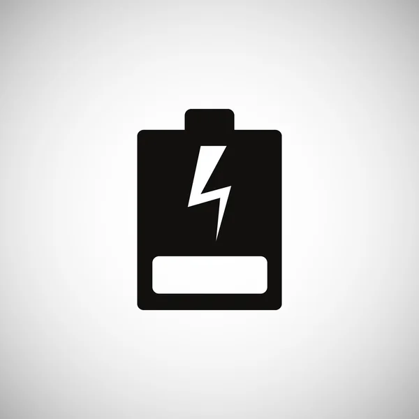 Charging battery icon — Stock Vector