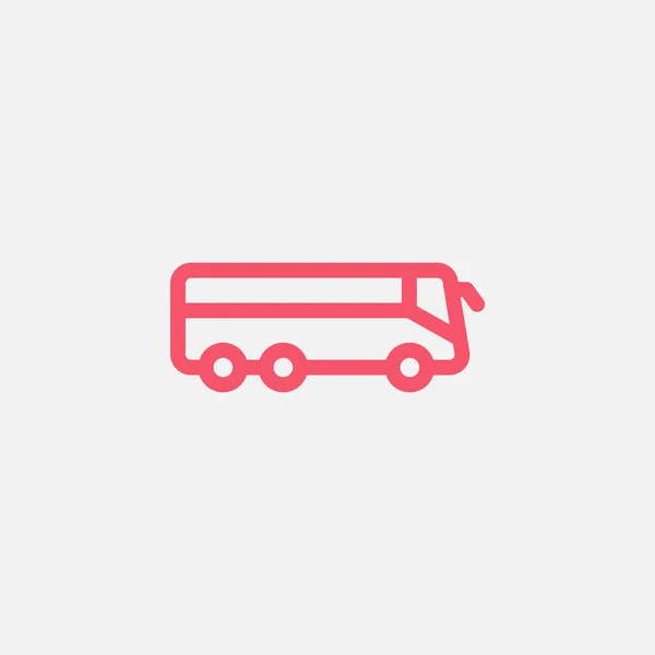 Λεωφορείο μεταφοράς εικονίδιο — Διανυσματικό Αρχείο