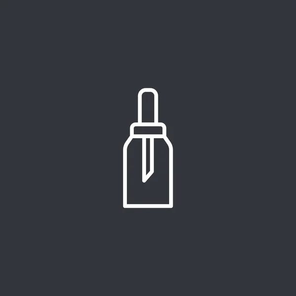 Pianki lub ciecz mydło butelka ikona — Wektor stockowy