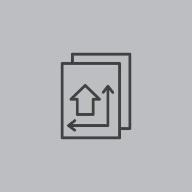 Blueprint - ev planı simgesi