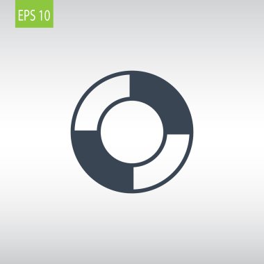 Lifebuoy. Kauçuk halka simgesi