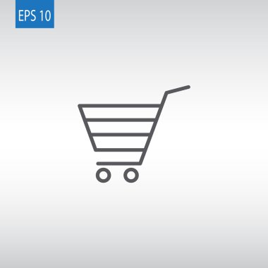 Alışveriş arabası simgesi