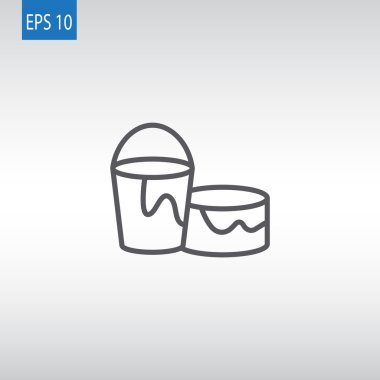 boya kutuları simge