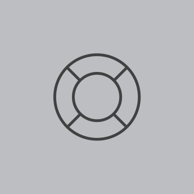 Lifebuoy. Kauçuk halka simgesi