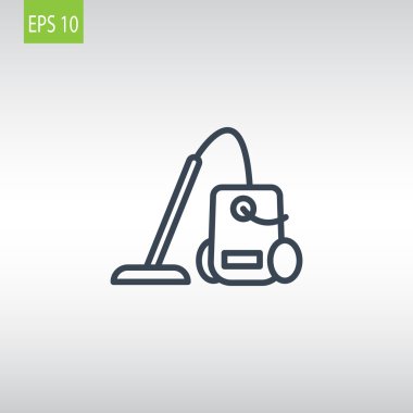 Ev elektrik süpürgesi simgesi