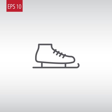 buz paten ayakkabı simgesi