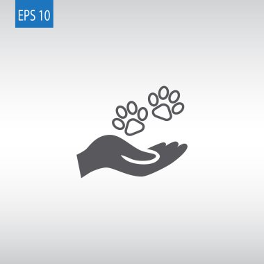 hayvan bakımı, koruma simgesi