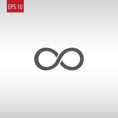 Infinity soyut işareti simgesi  
