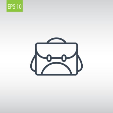 okul çantası simgesi