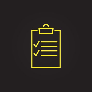 Denetim listesi, liste simgesi