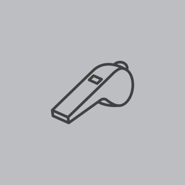 Hakem düdük simgesi