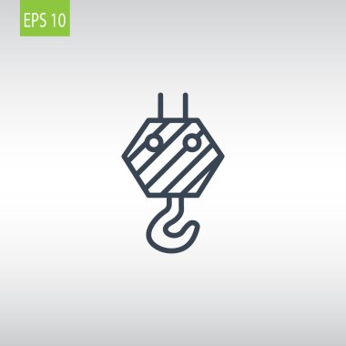 İnşaat için ağır kaldırma vinç