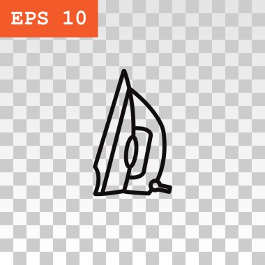 Buhar elektrik demir simgesi