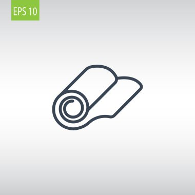 rulo duvar kağıdı simgesinin