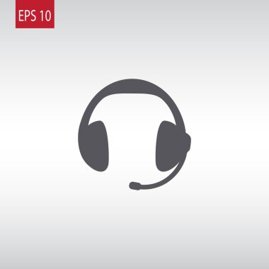 kulaklık mikrofon simgesi