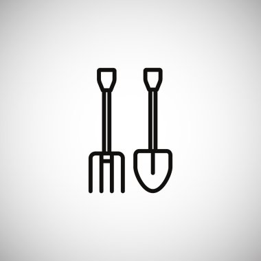 Dirgen ve kürek simgesi