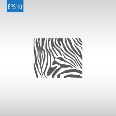 Zebra çizgili desen sembolü