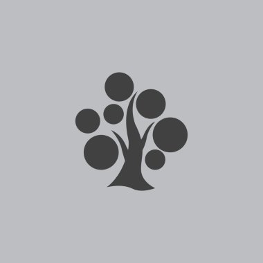 soyut ağaç simgesi