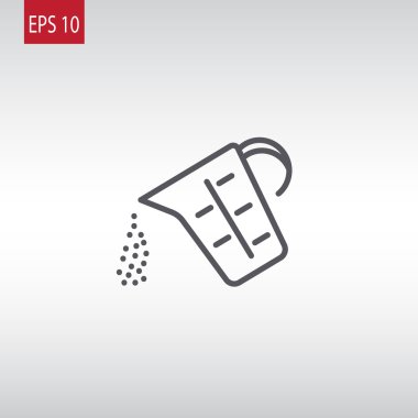 mutfak ölçüm cam kutsal kişilerin resmi