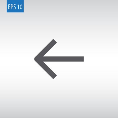 önceki, geri ok simgesi