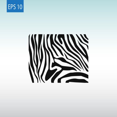 Zebra çizgili desen sembolü