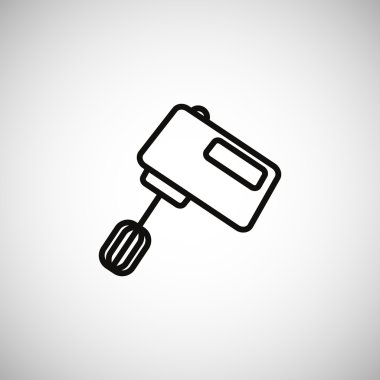 Mutfak karıştırıcı simgesi