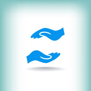 Yardım eller simgesini