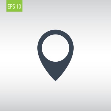 Harita iğne simgesi