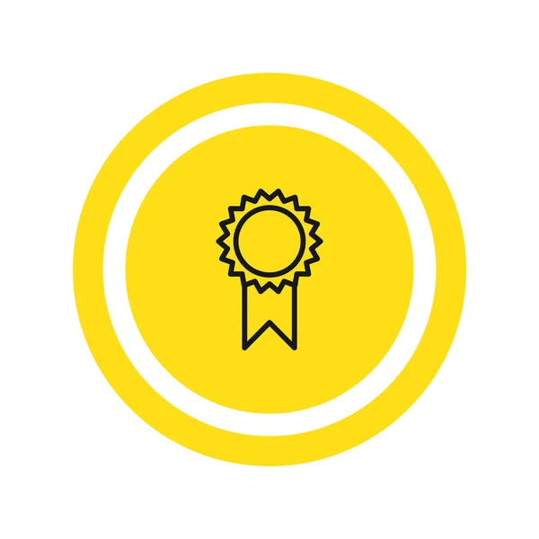 Achievement medal icon — Stock Vector