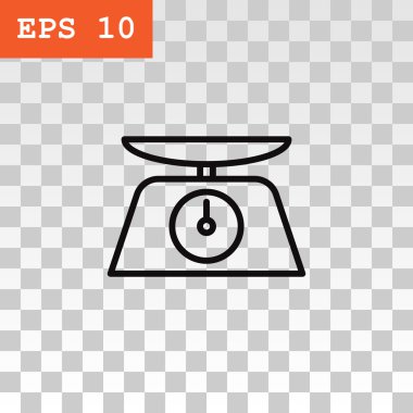 Mutfak boyutu simgesi