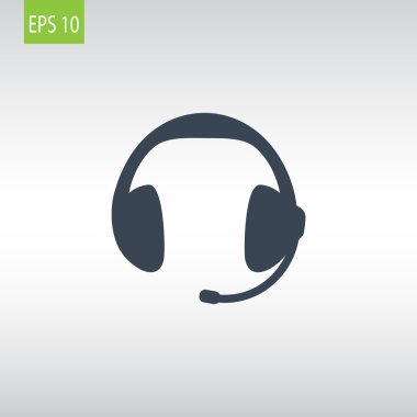 kulaklık mikrofon simgesi