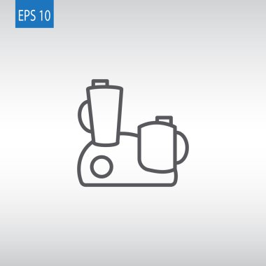 mutfak robotu simgesi