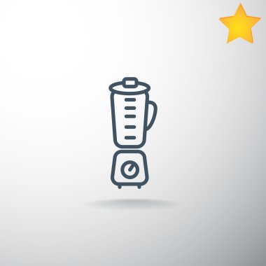 Mutfak karıştırıcı simgesi