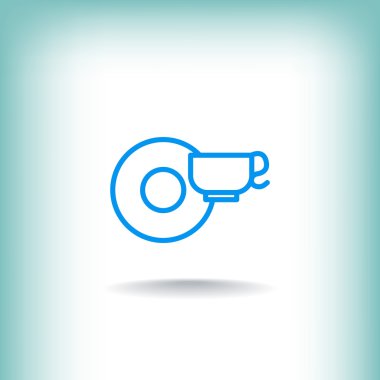 Bir fincan çay ikonu