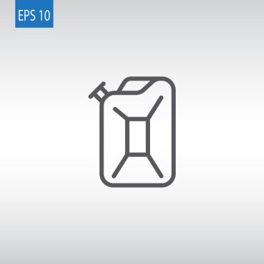 Bidon benzin simgesi