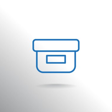 yiyecek kabı simgesi