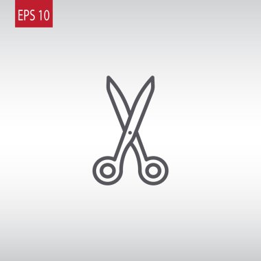 Makas şekil kutsal kişilerin resmi