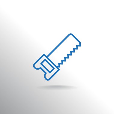 demir testeresi aracı simgesini